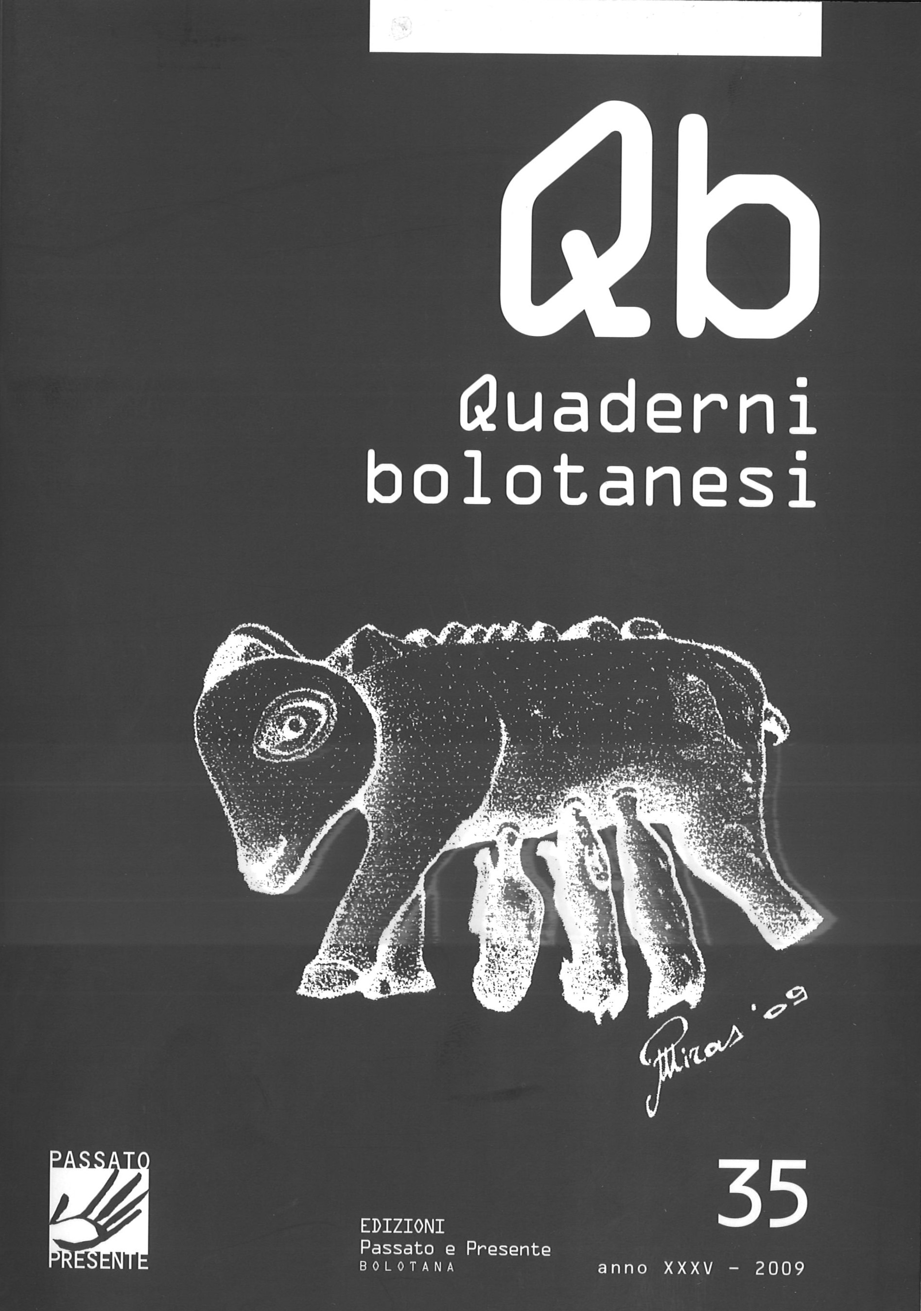 QB Quaderni bolotanesi  35 anno XXXV – 2009
