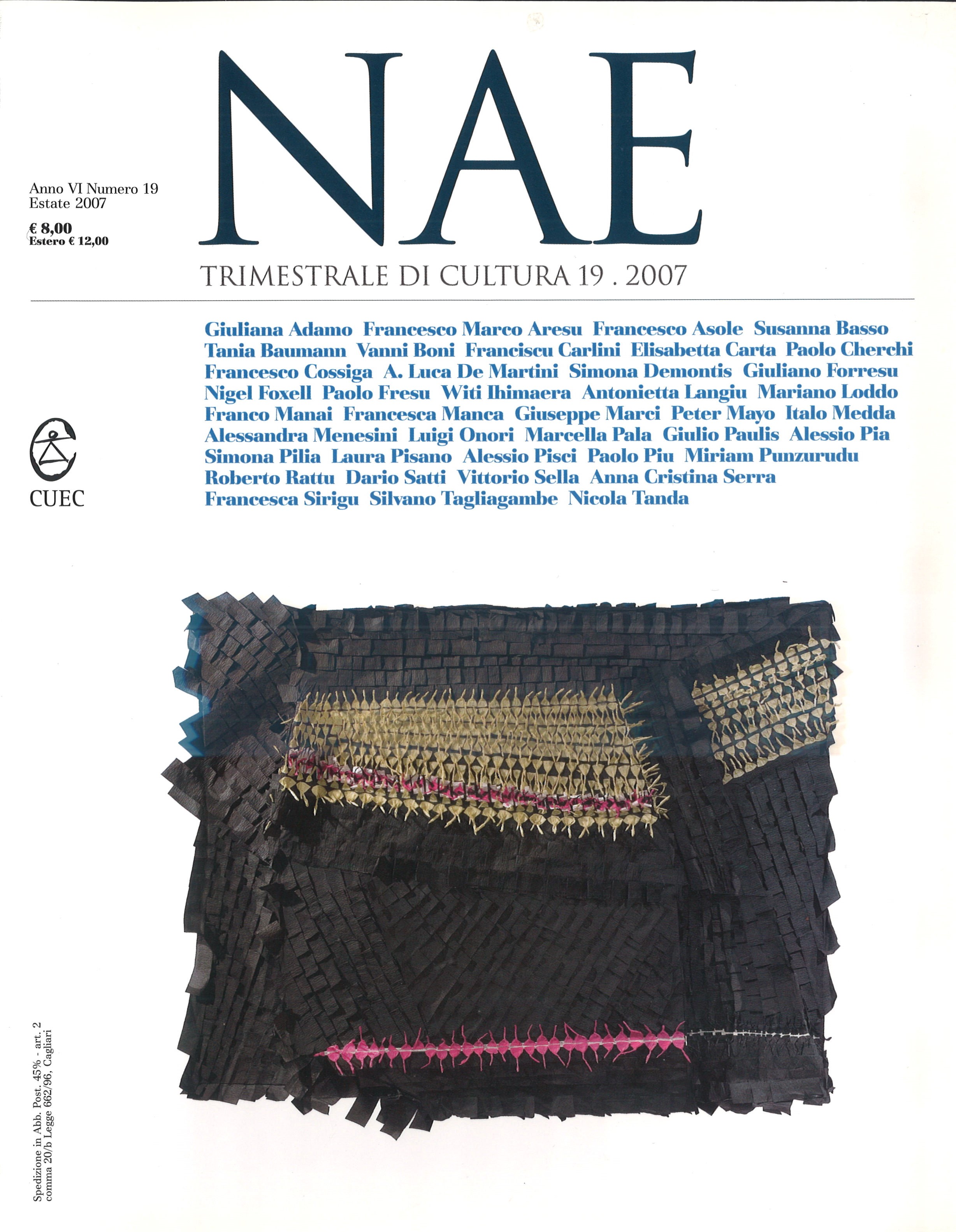 NAE – Anno VI Numero 19 Estate 2007