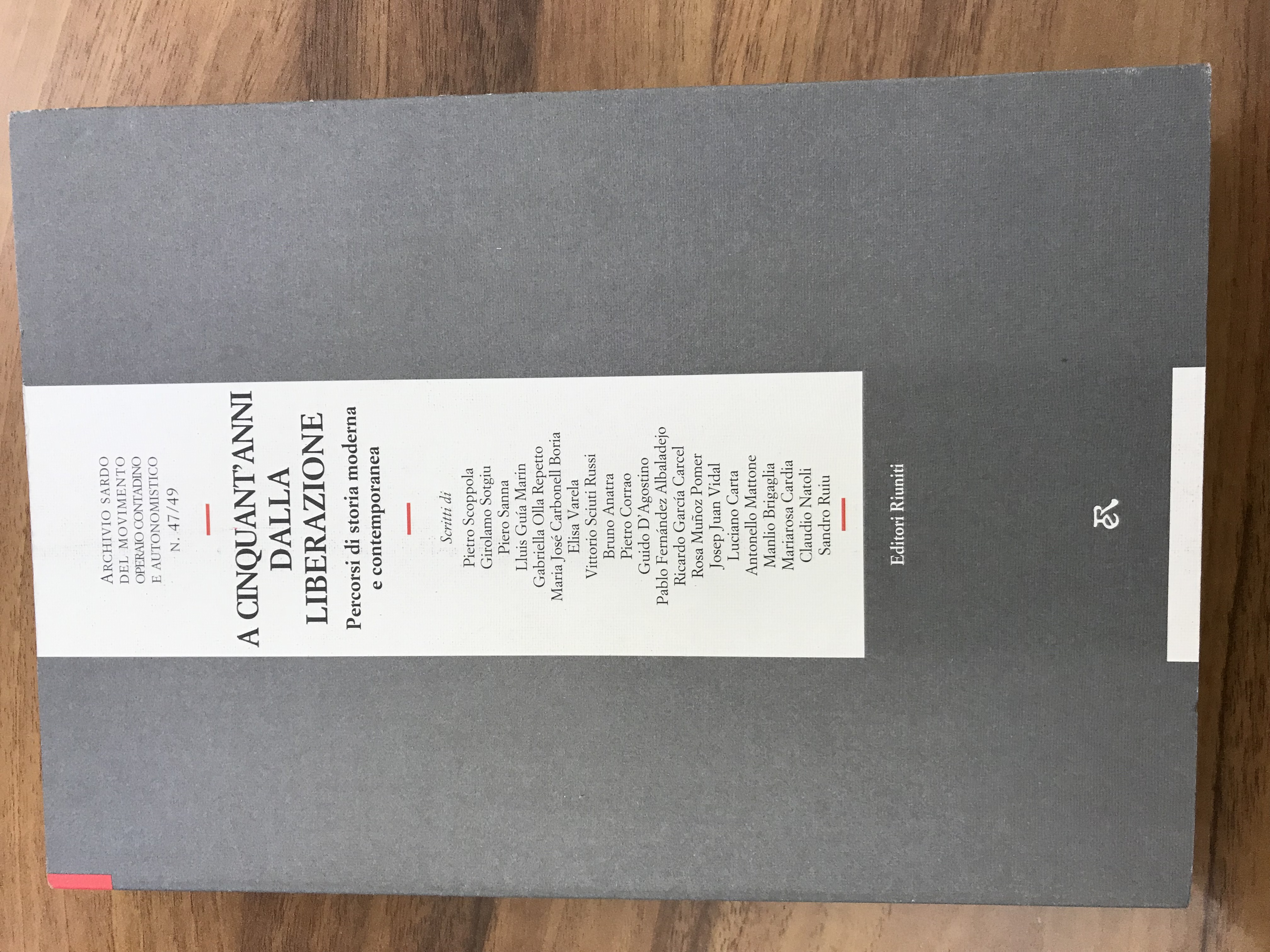 A cinquant'anni dalla Liberazione. Percorsi di storia moderna AAVV
