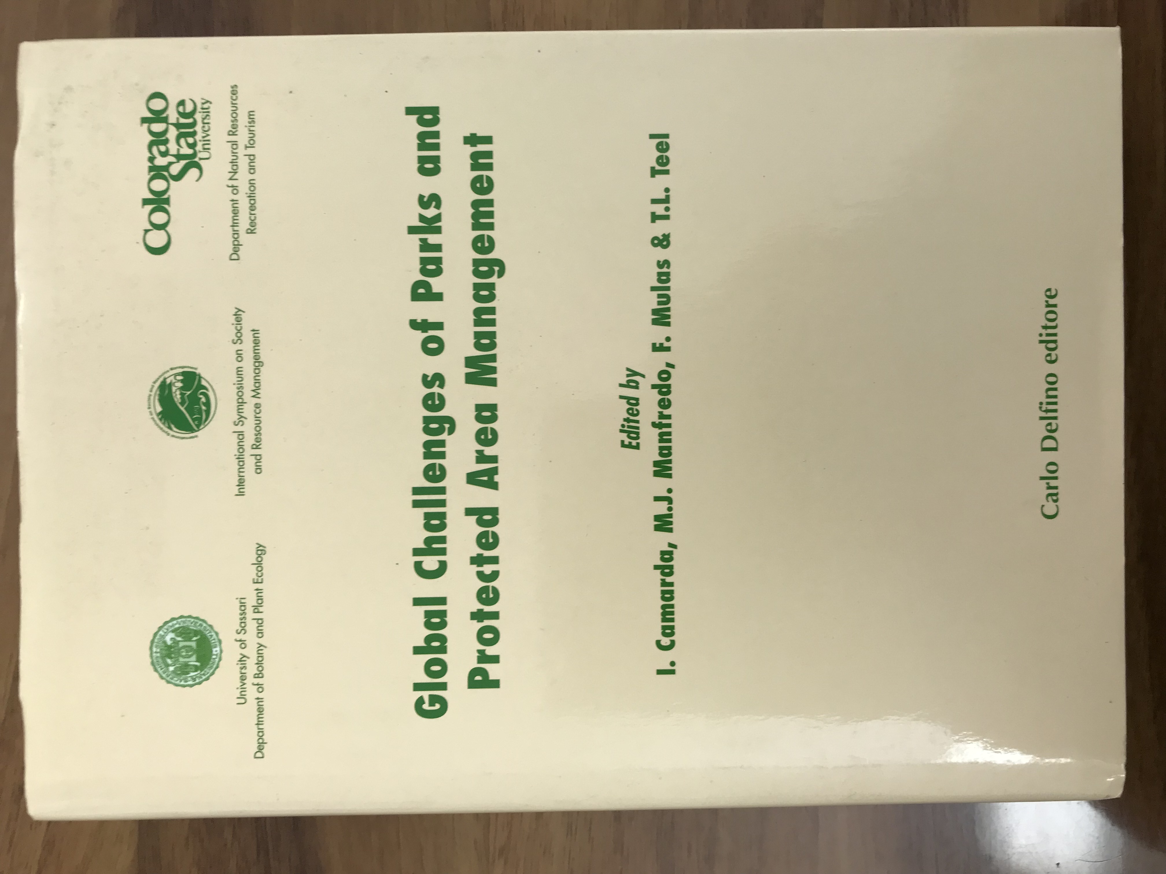 Global Challenges of Parks and protected are management