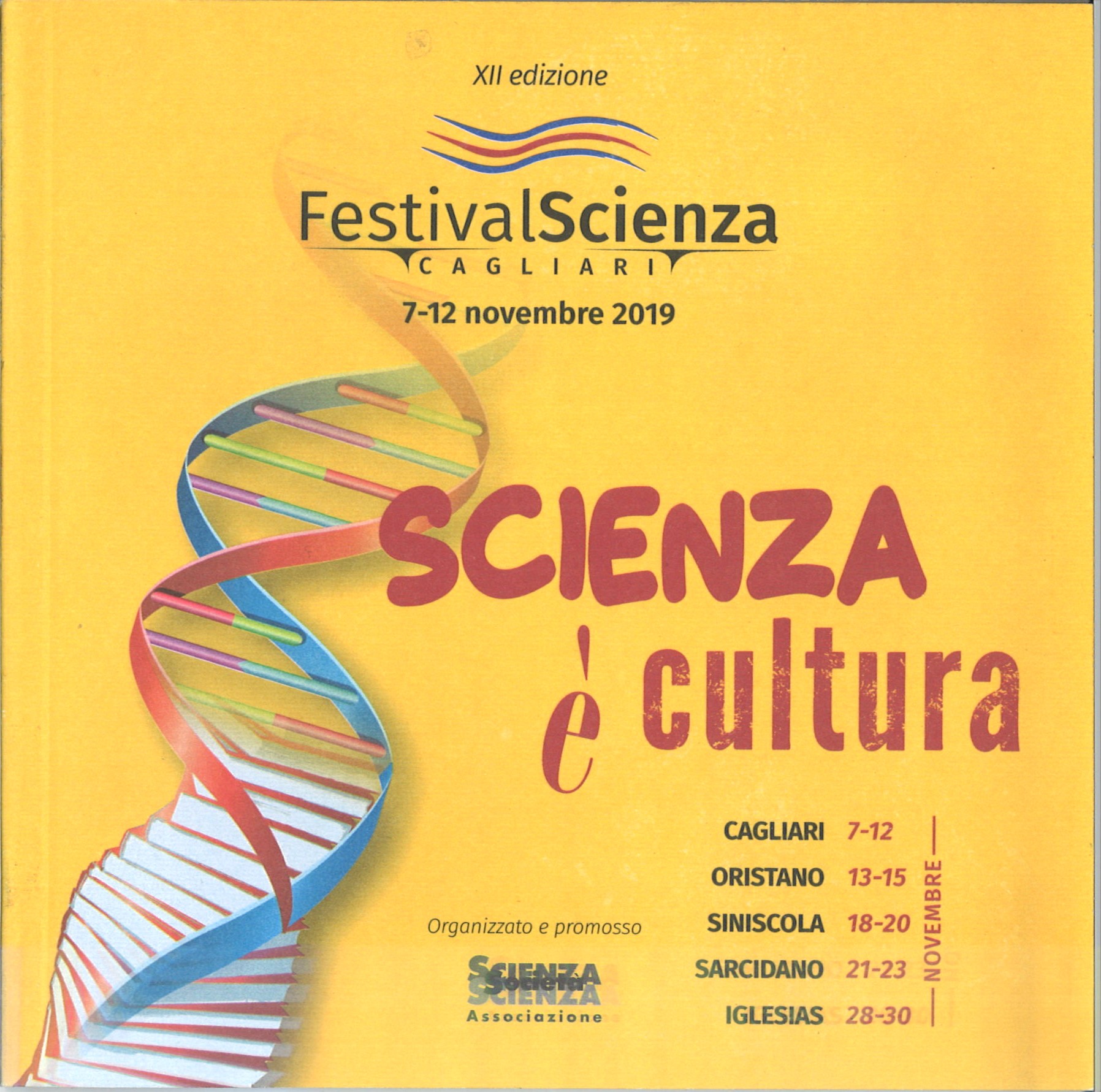 Scienza è cultura / FestivalScienza / Cagliari / XII edizione