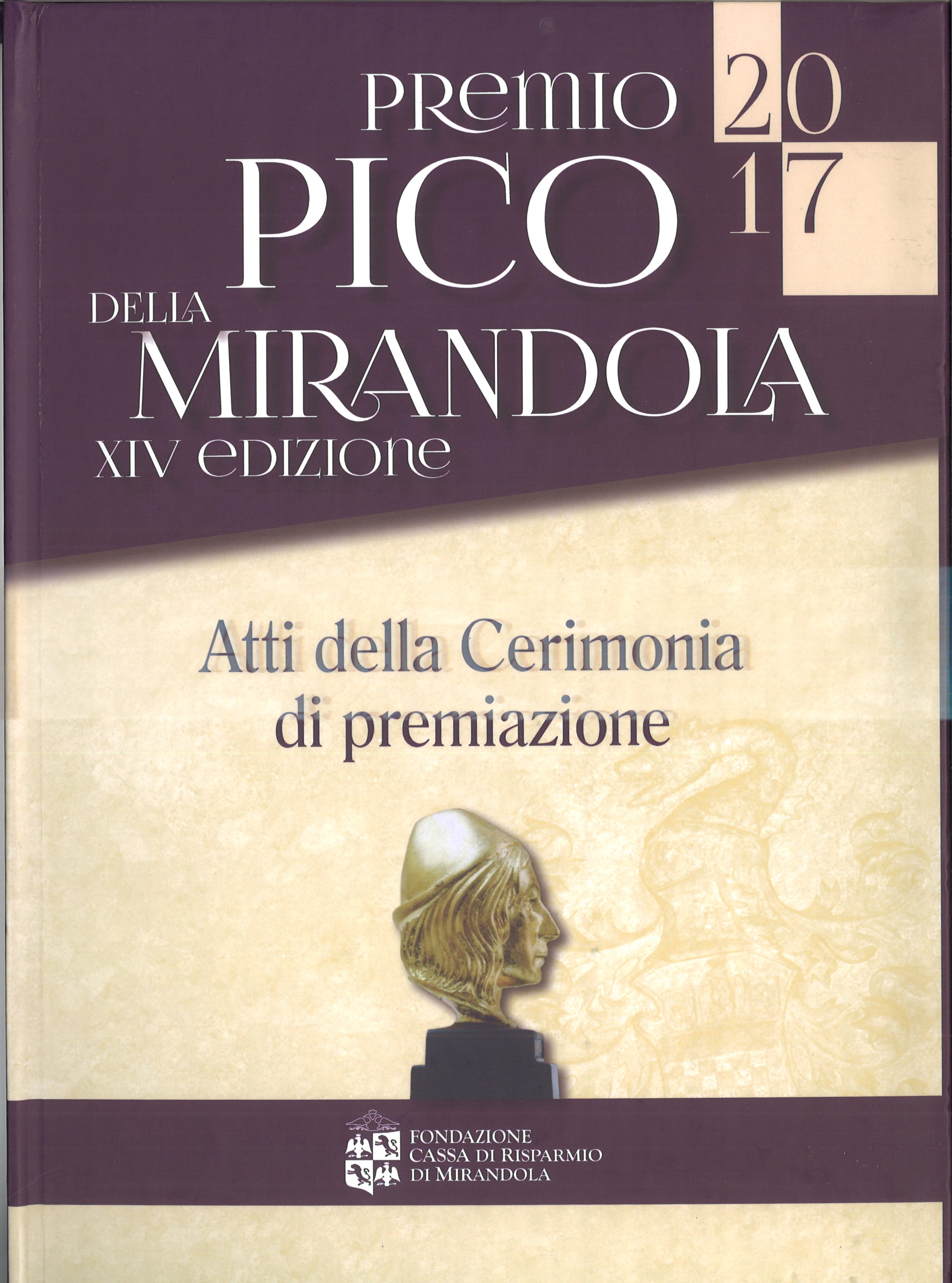 premio PICO della MIRANDOLA 2017 / XIV edizione