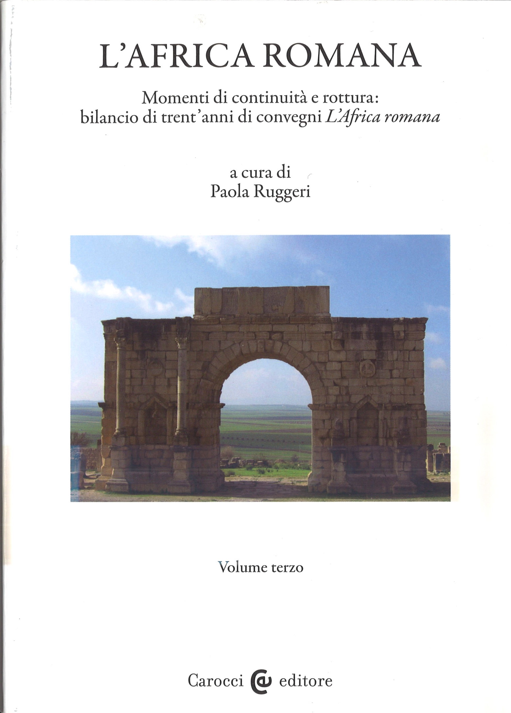 L’Africa romana / volume terzo / 20 /