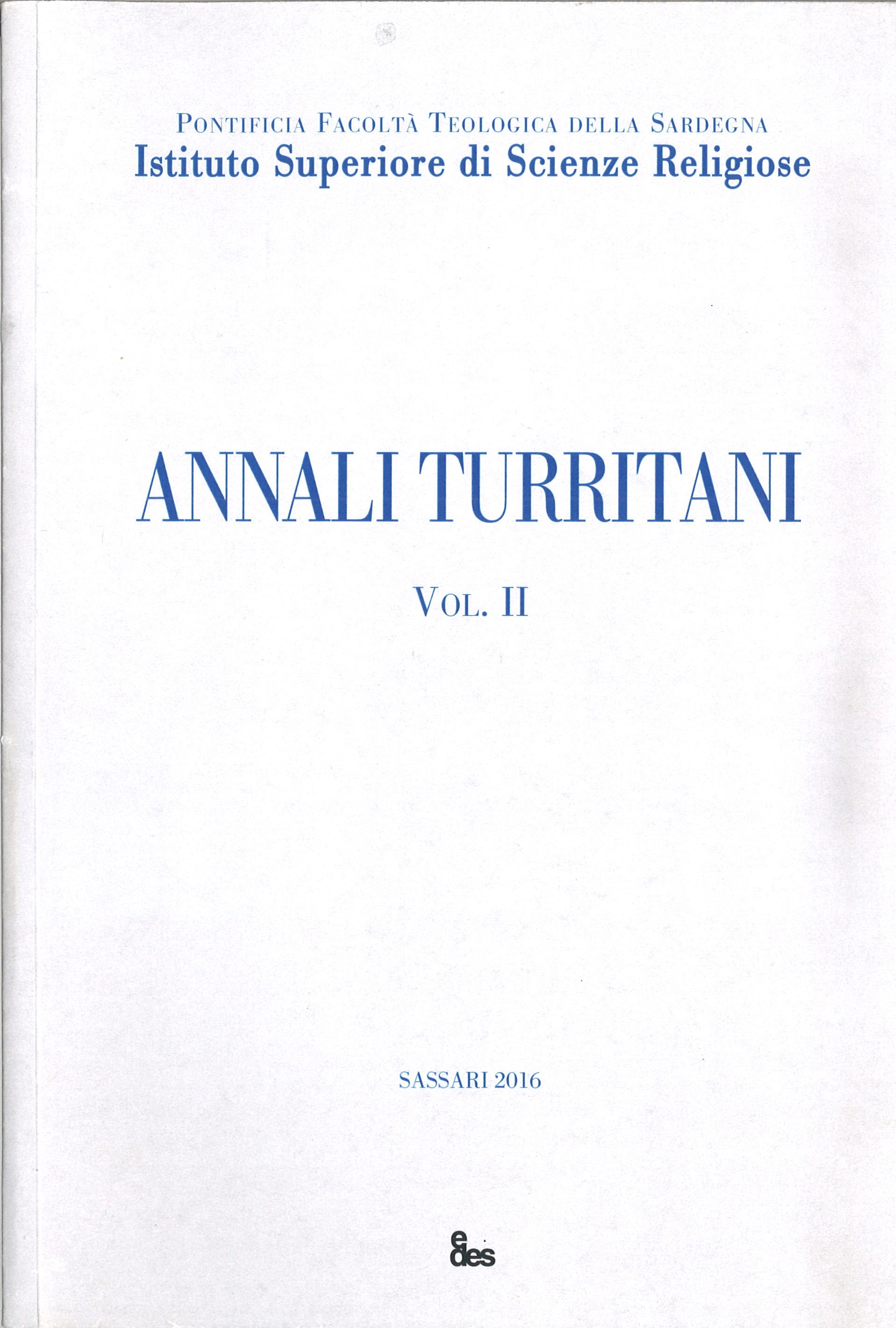 Annali Turritani / Vol. II AA.VV.