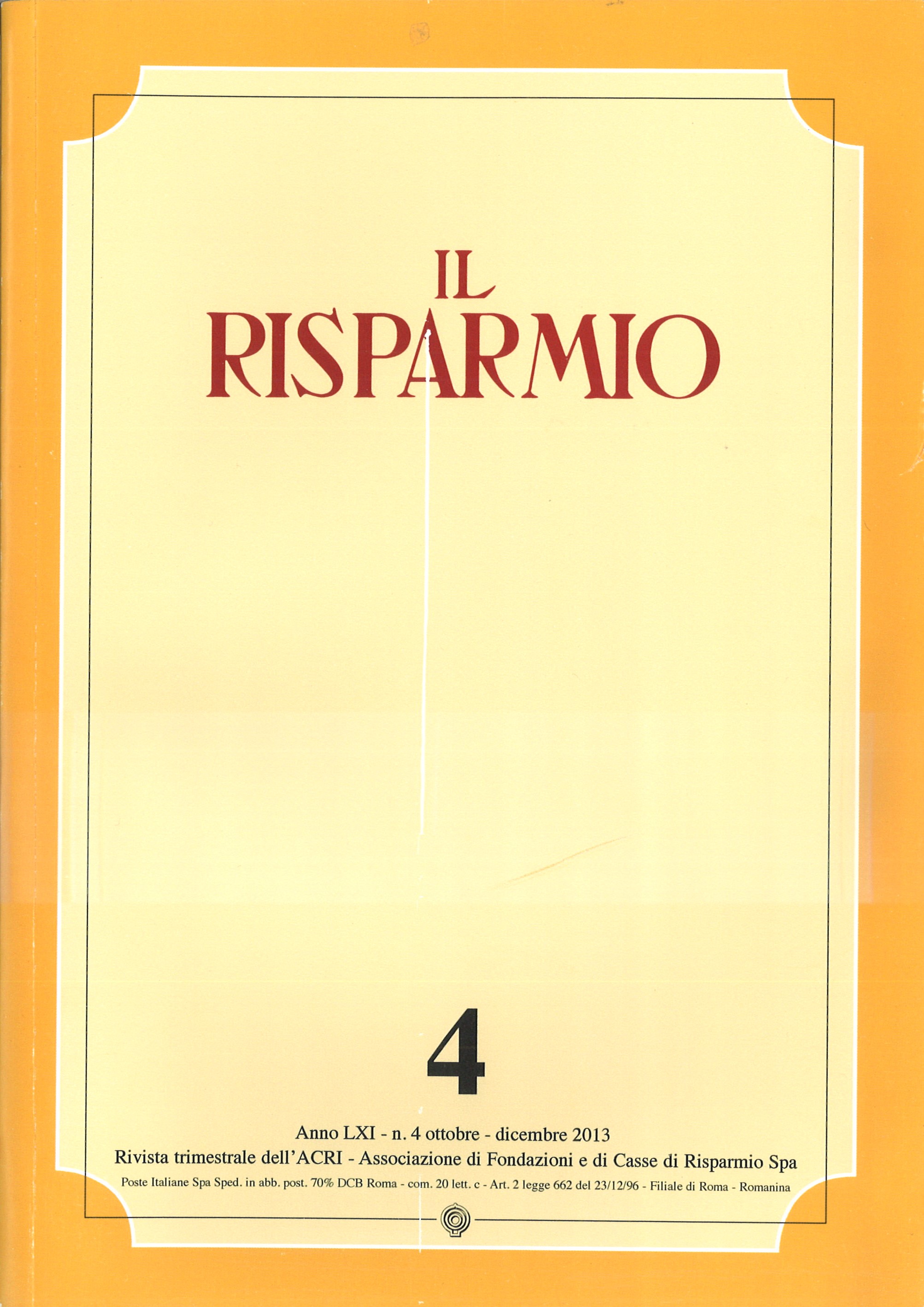 Il Risparmio / 4 /