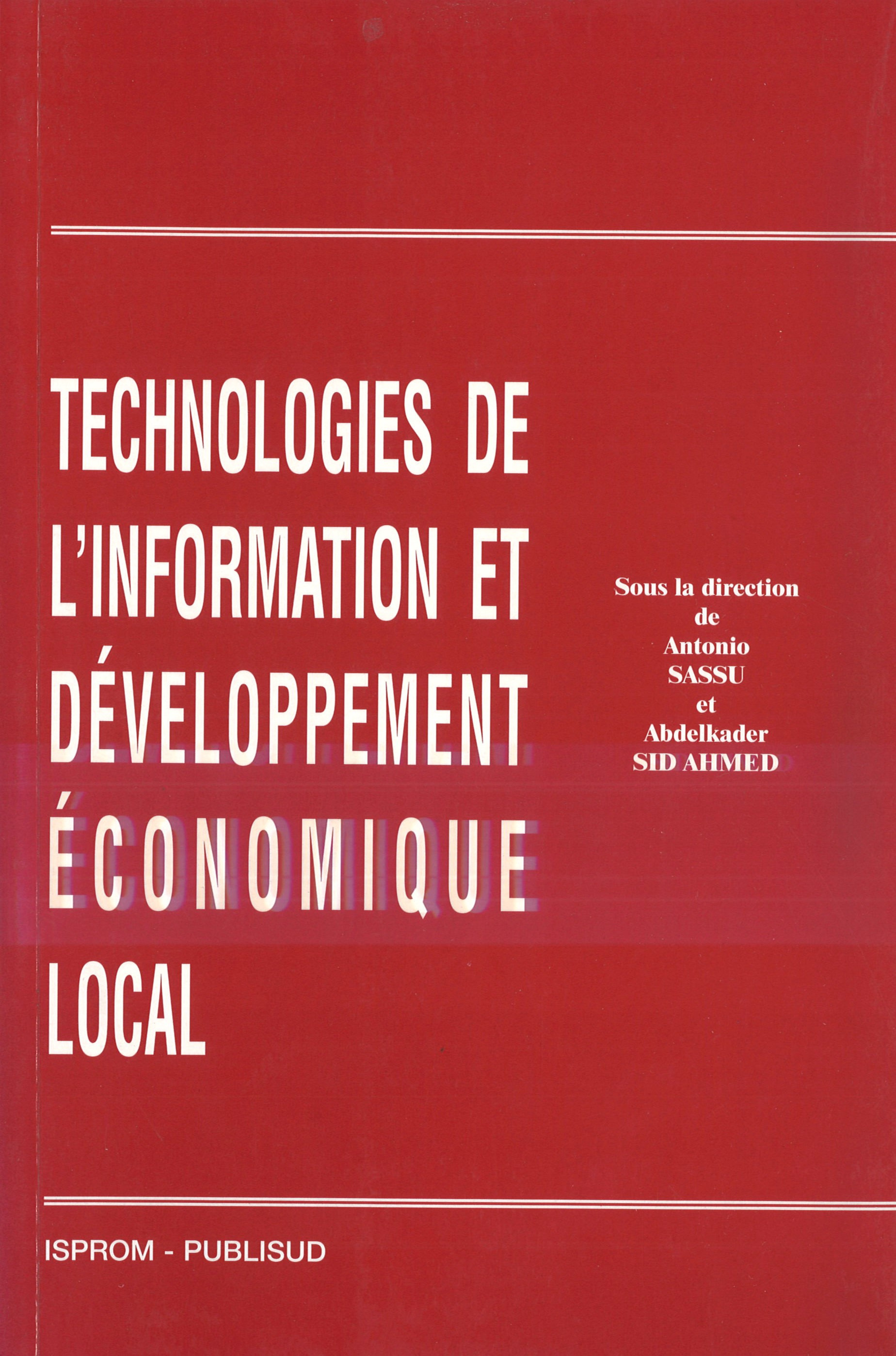 Technologies de L’Information et Développement économique local