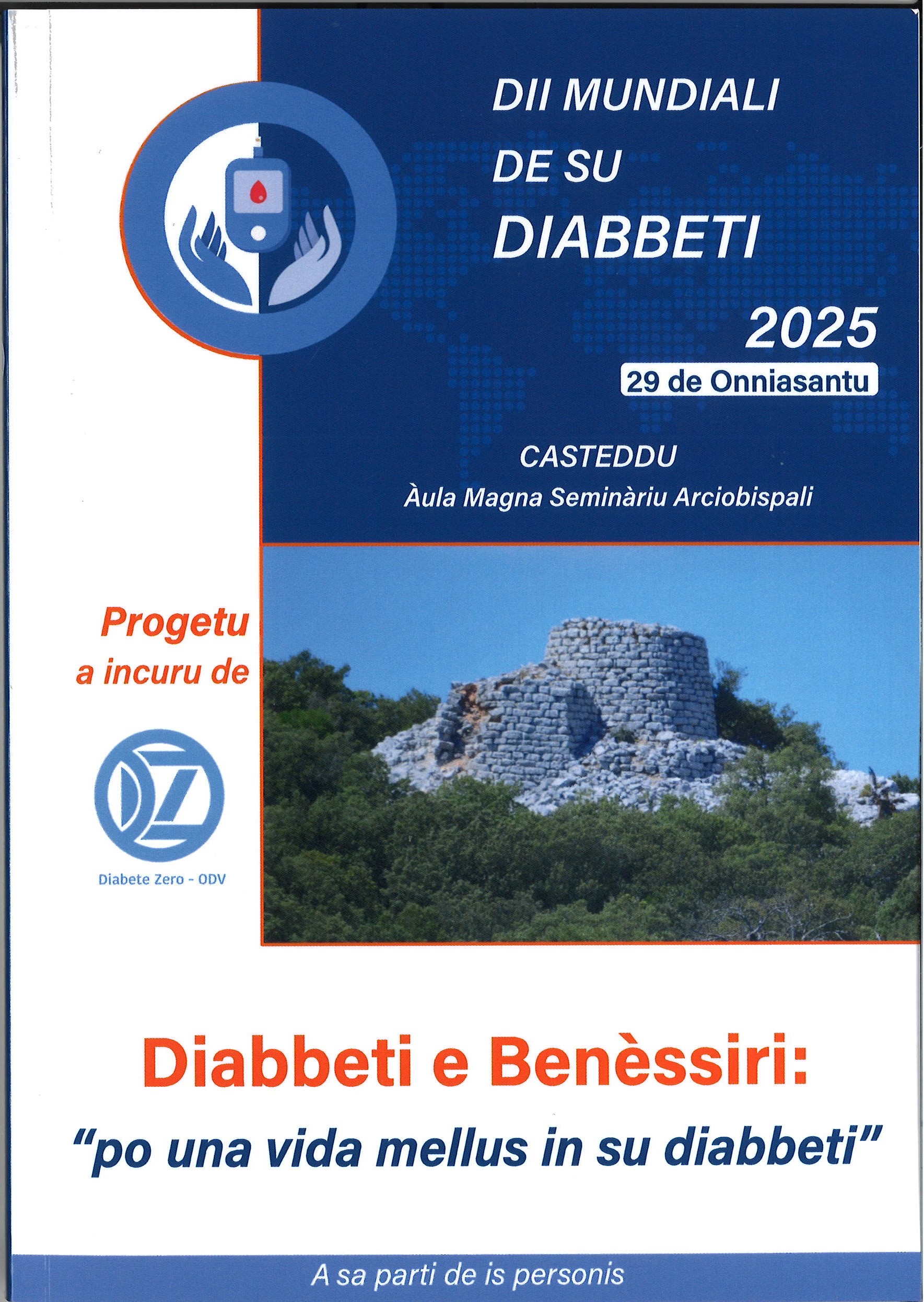 DIABBETI E BENESSIRI: “po una vida mellus in su diabbeti”. Diabete