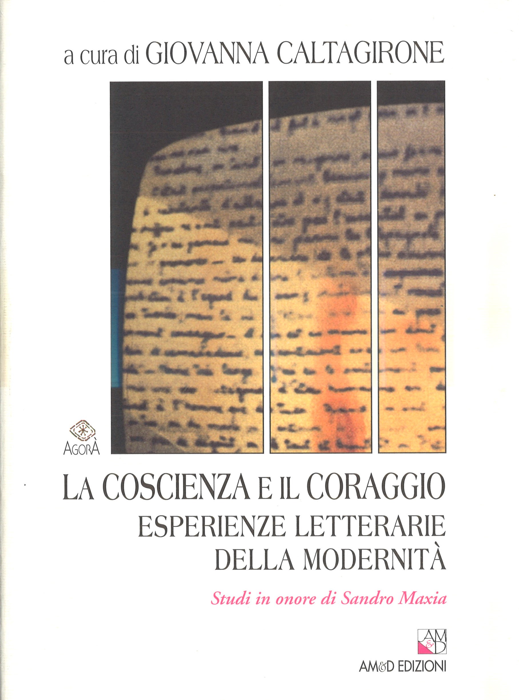 LA COSCIENZA  E IL CORAGGIO – ESPERIENZE LETTERARIE DELLA MODERNITA’