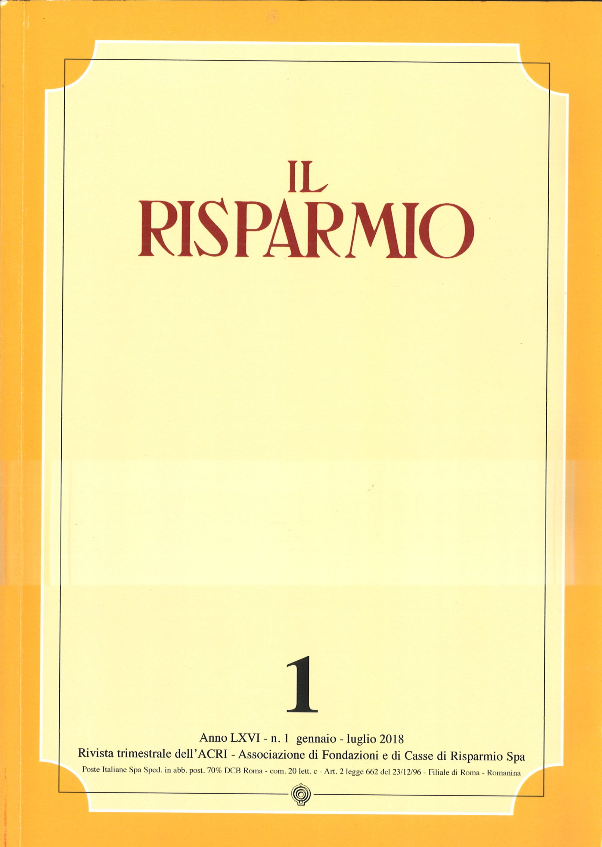 IL RISPARMIO